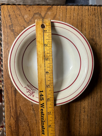 The New England Steamship Company Rim Bowl