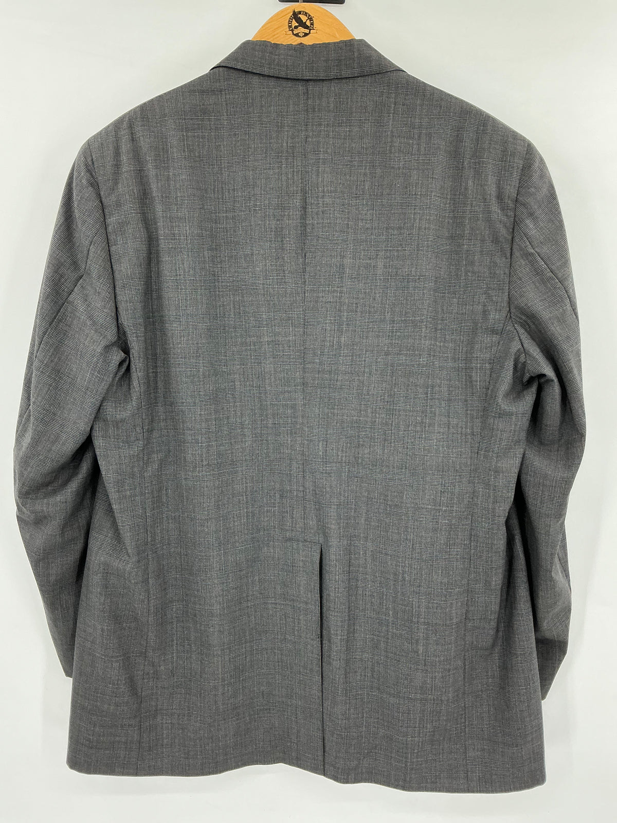 J. Press Presstiege 3-Button Grey Sport Coat 44R