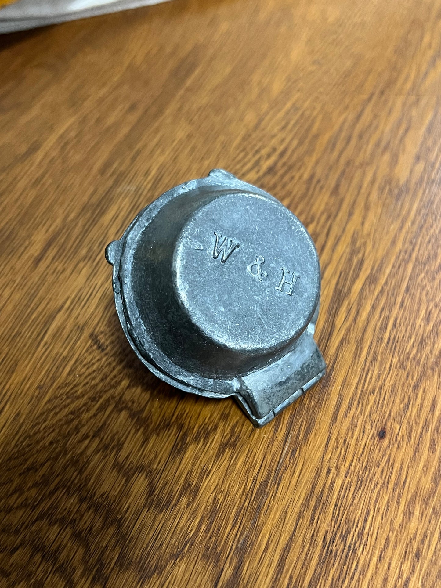 Pewter Ice Cream Mold - Pie
