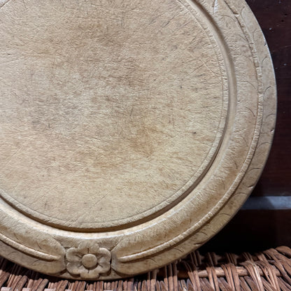 BREAD Wheat Border Carved Breadboard