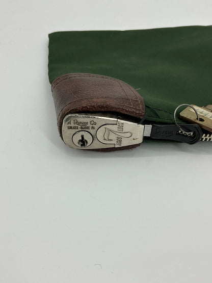 Vintage Bank Money Bags With Locks And Keys