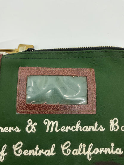 Vintage Bank Money Bags With Locks And Keys