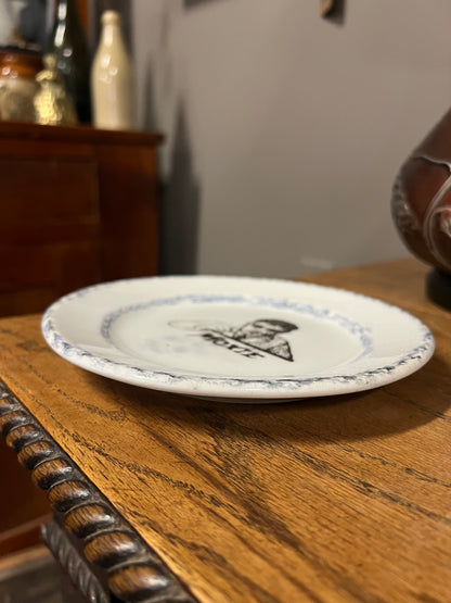 Moxie Soda Advertising Plate by Maddock & Co England
