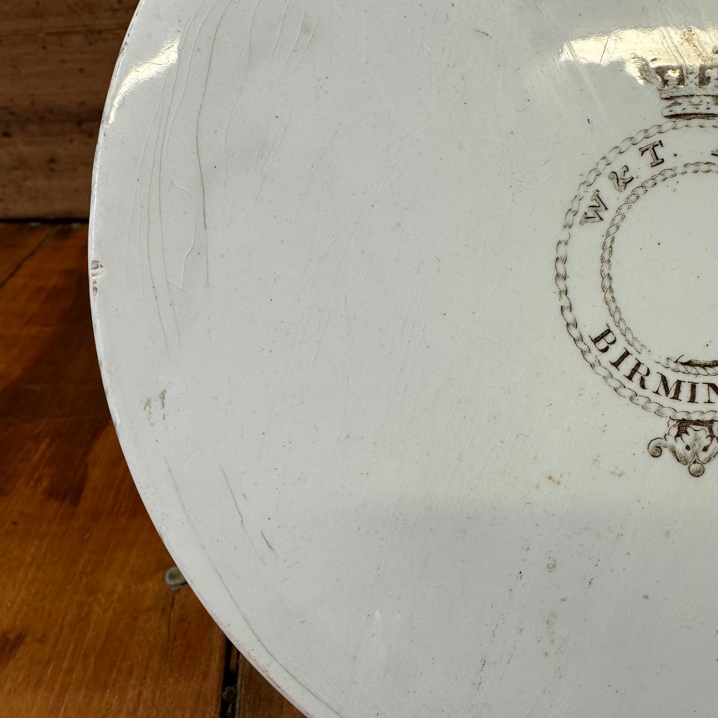 W&T Avery Birmingham Scale Plate