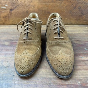 Vintage Ralph Lauren Suede Wingtip Oxford Shoe