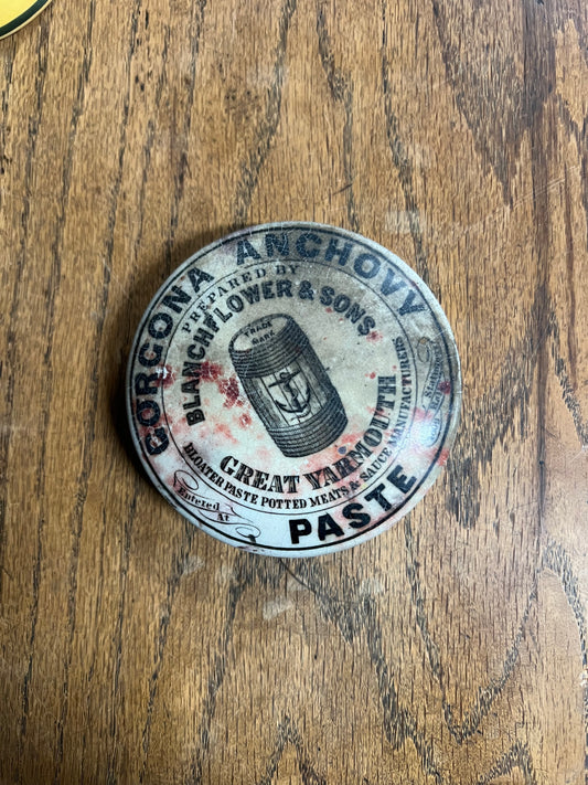Rare Gorgona Anchovy Paste – Blanchflower & Sons Great Yarmouth Lidded Pot