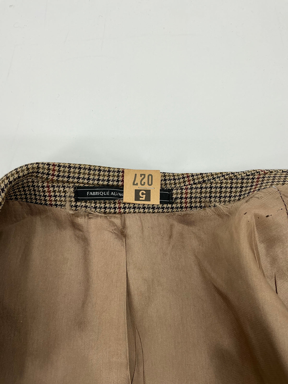 Vintage J. Press x Abraham Moon Houndstooth Wool Sport Coat 44R