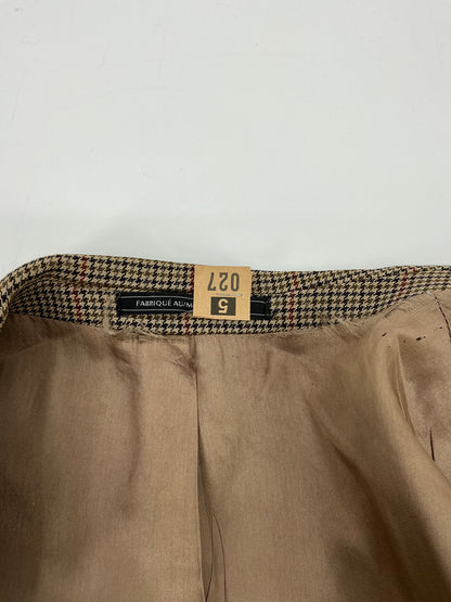 Vintage J. Press x Abraham Moon Houndstooth Wool Sport Coat 44R