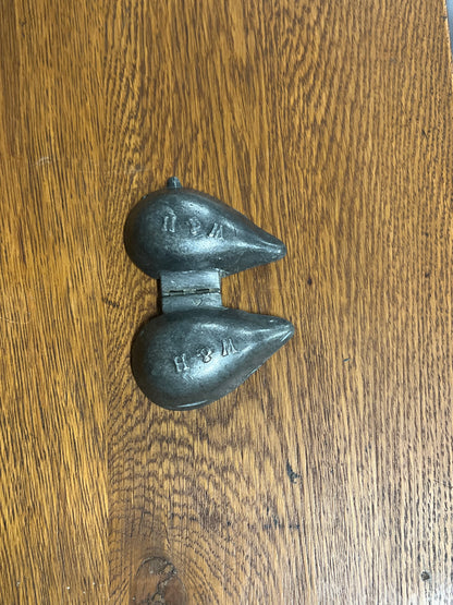 Pewter Ice Cream Mold - W&H - Fig