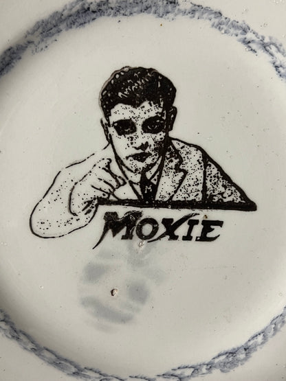 Moxie Soda Advertising Plate by Maddock & Co England