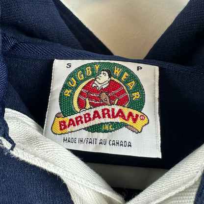 Vintage 90s Barbarian Rugby Colby College Small