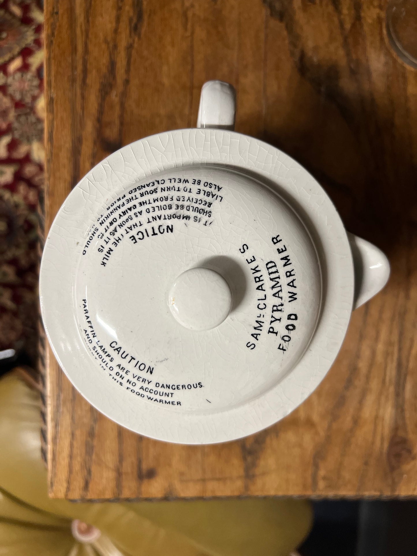 Sam Clarke's Pyramid Food Warmer - Cup and Lid