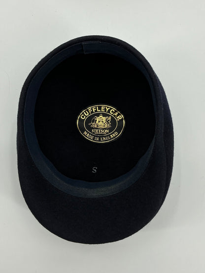 Vintage Stetson Wool Cuffley Cap Navy
