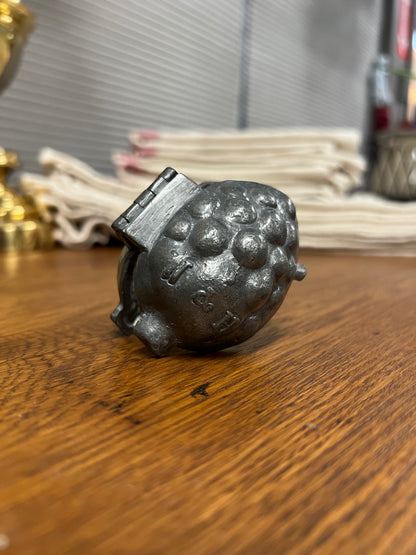 Pewter Ice Cream Mold - W&H - Raspberry