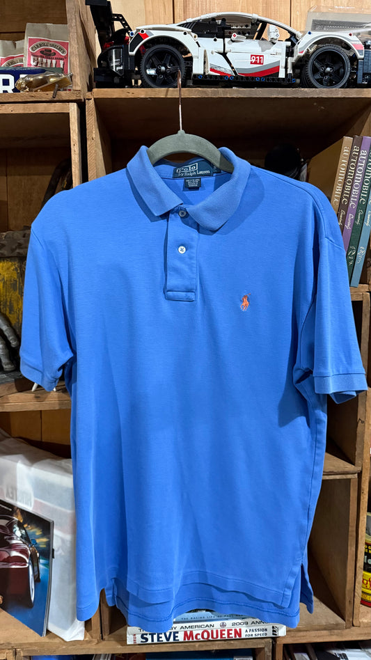 Polo Ralph Lauren Short Sleeve Polo Shirt Blue Small