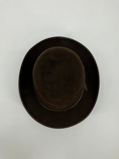 Vintage L.L. Bean Brown Fedora Hat