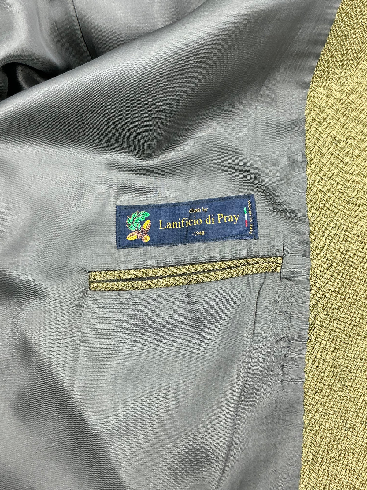 Vintage J. Press Silk Plymouth Sport Coat Lanificio di Pray 44R