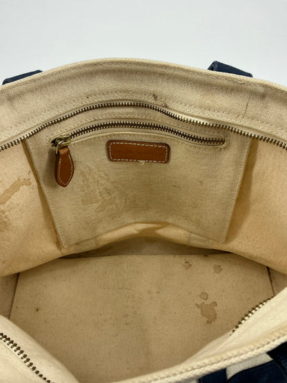 Ralph Lauren Embroidered Pony Tote Bag