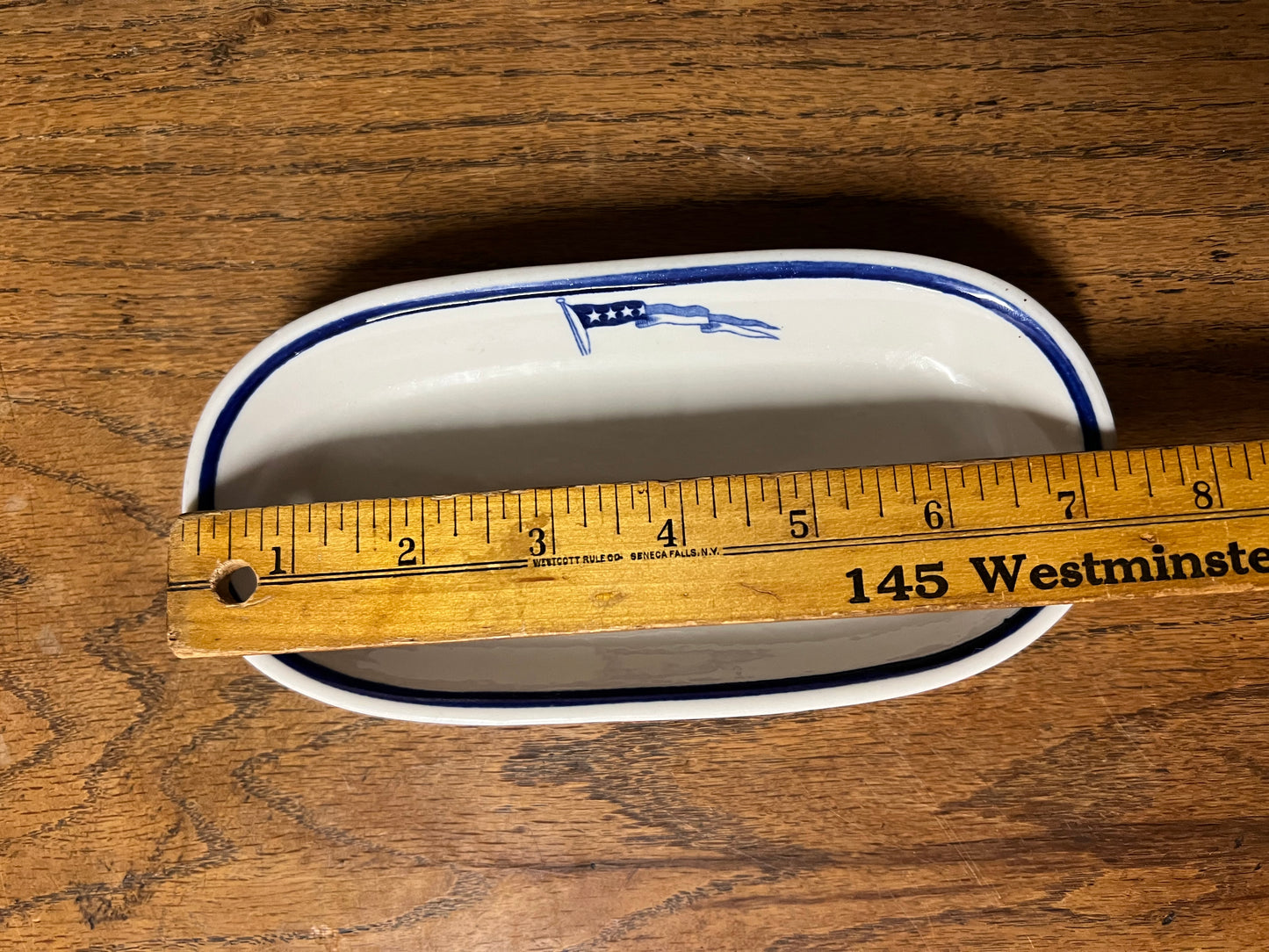 US Navy Mess Captain Celery Relish Dish