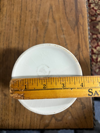 Lord Nelson White Ironstone Banded Dairy Jug