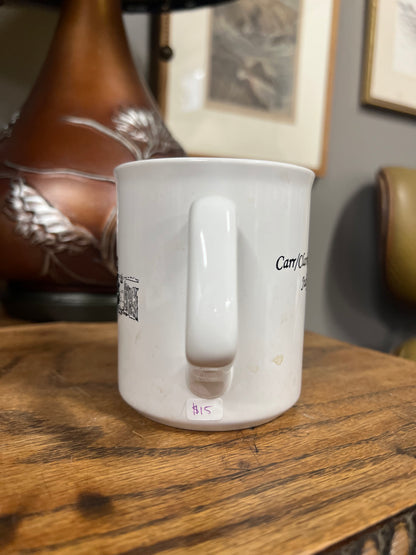 Jamestown Historical Society Mug - Governor Carr Ferry - Carr/Clarke School Reunion