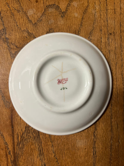 The New England Steamship Company Demitasse Cup and Saucer