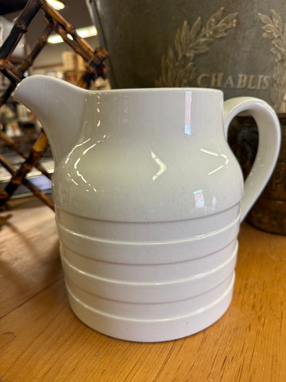 Royal Doulton White Banded Extra Large Dairy Jug