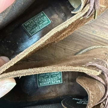 Vintage Ralph Lauren Country (RRL) Brown Suede Booties