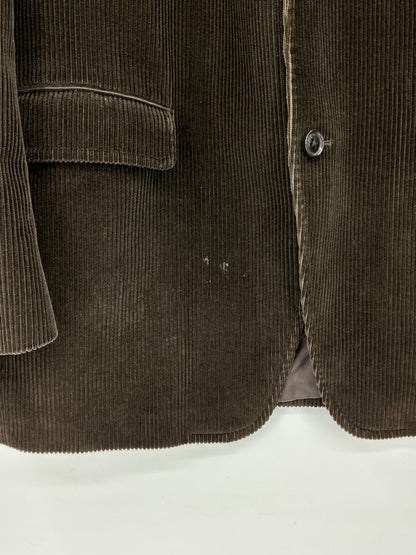 Vintage J. Press Chocolate Brown Brisbane Moss Chapman Group Sack Jacket 44R