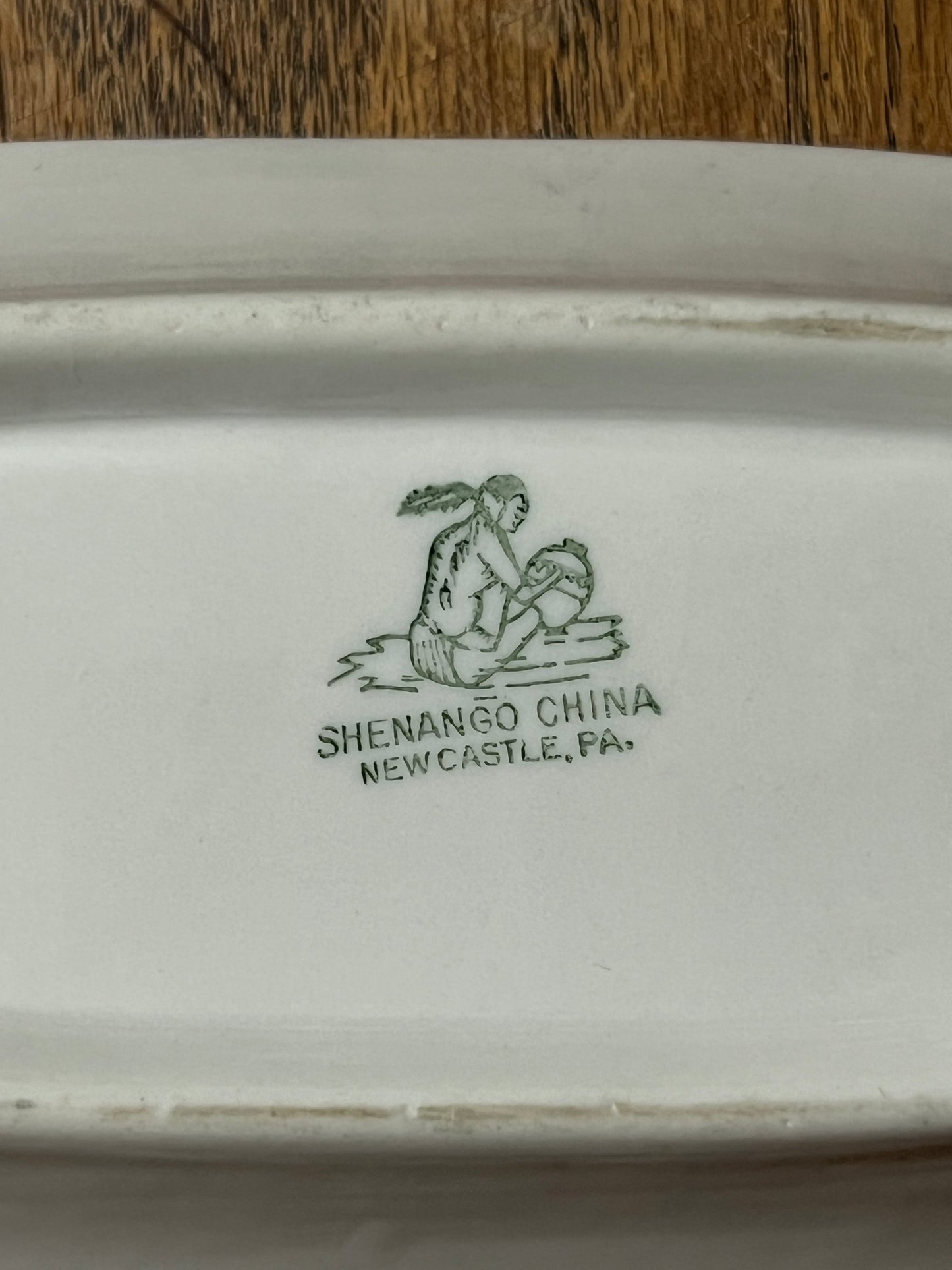US Navy Mess Captain Celery Relish Dish
