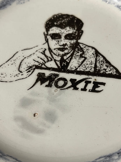 Moxie Soda Advertising Plate by Maddock & Co England