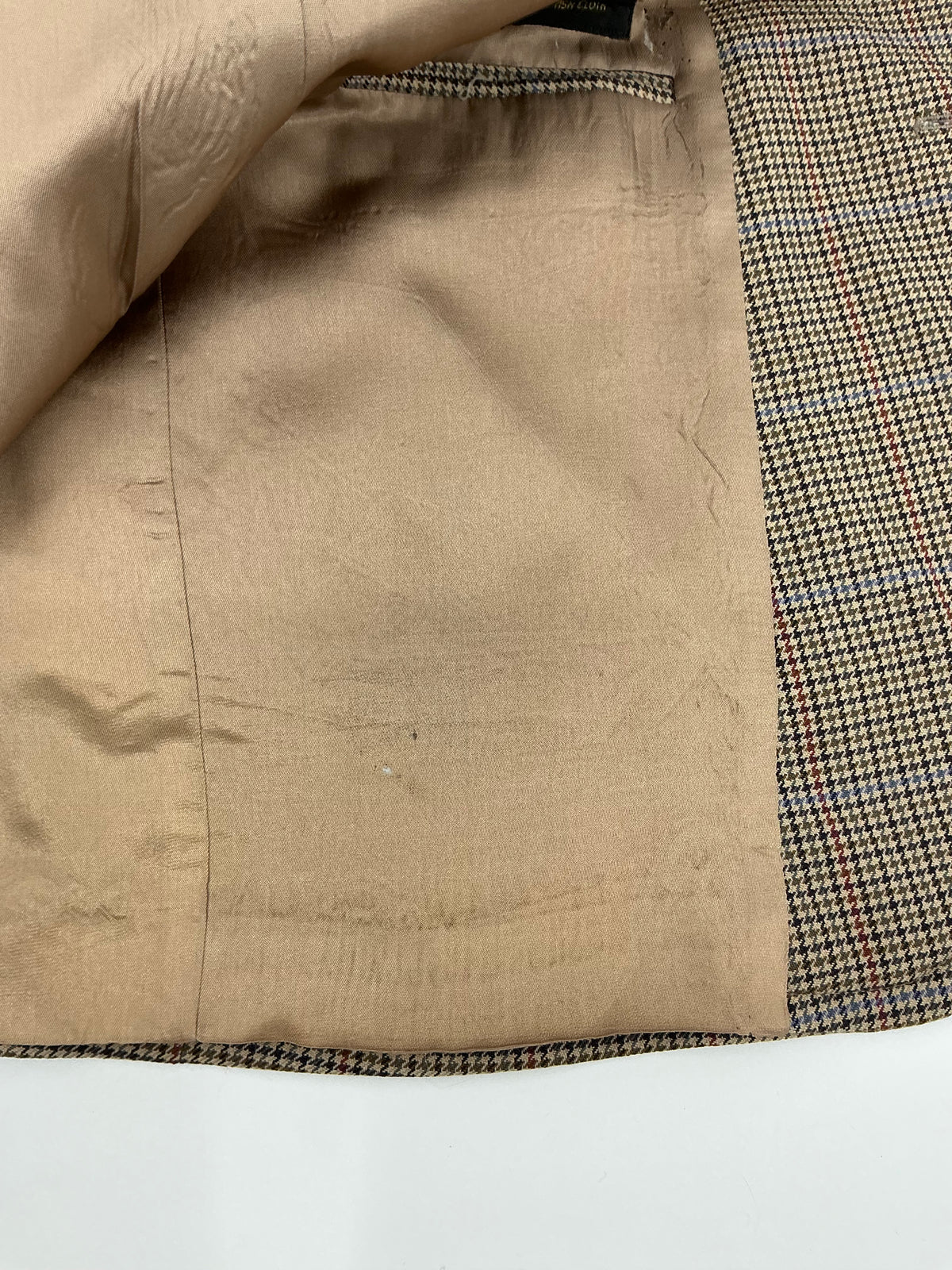Vintage J. Press x Abraham Moon Houndstooth Wool Sport Coat 44R