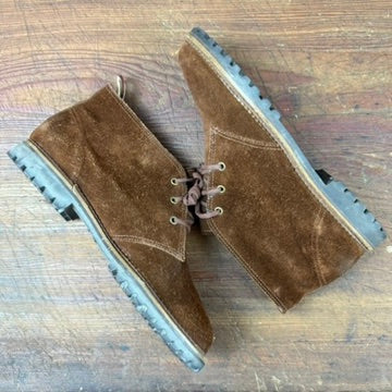 Vintage Ralph Lauren Country (RRL) Brown Suede Booties