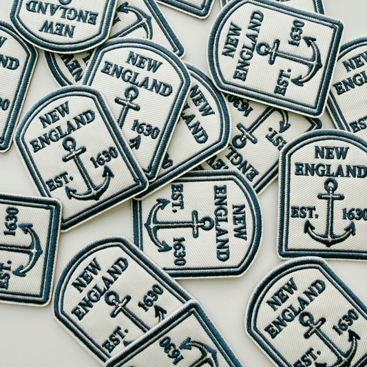 2" New England EST 1630 -  Embroidered Patch