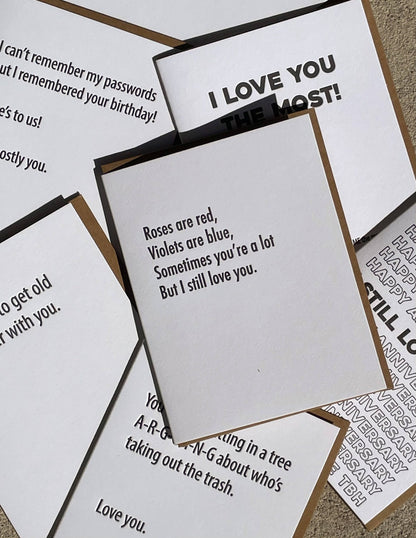 You're A Lot - Love Card