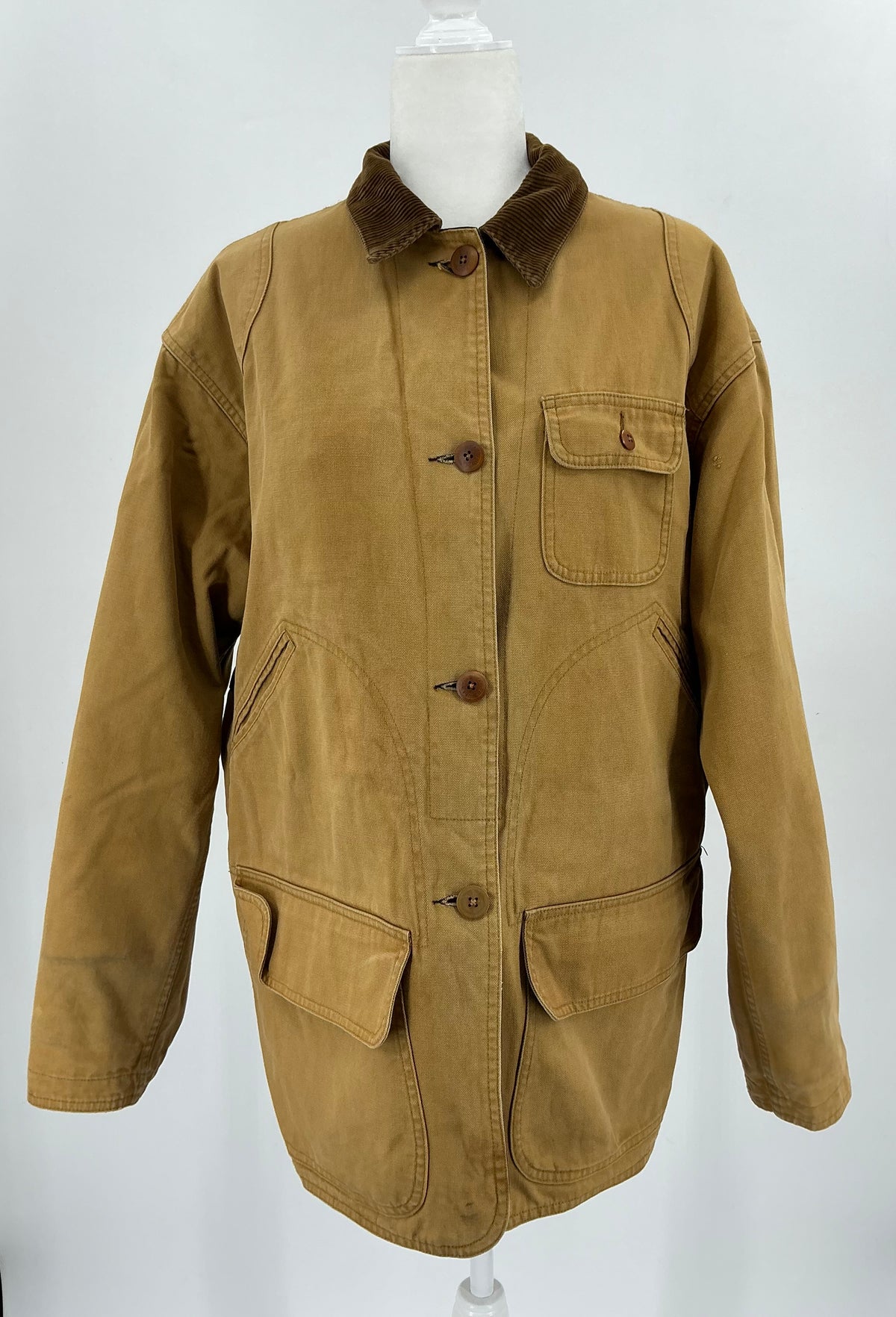 Vintage 90s Polo Country Ralph Lauren Reversible Duck Canvas Chore Barn Jacket