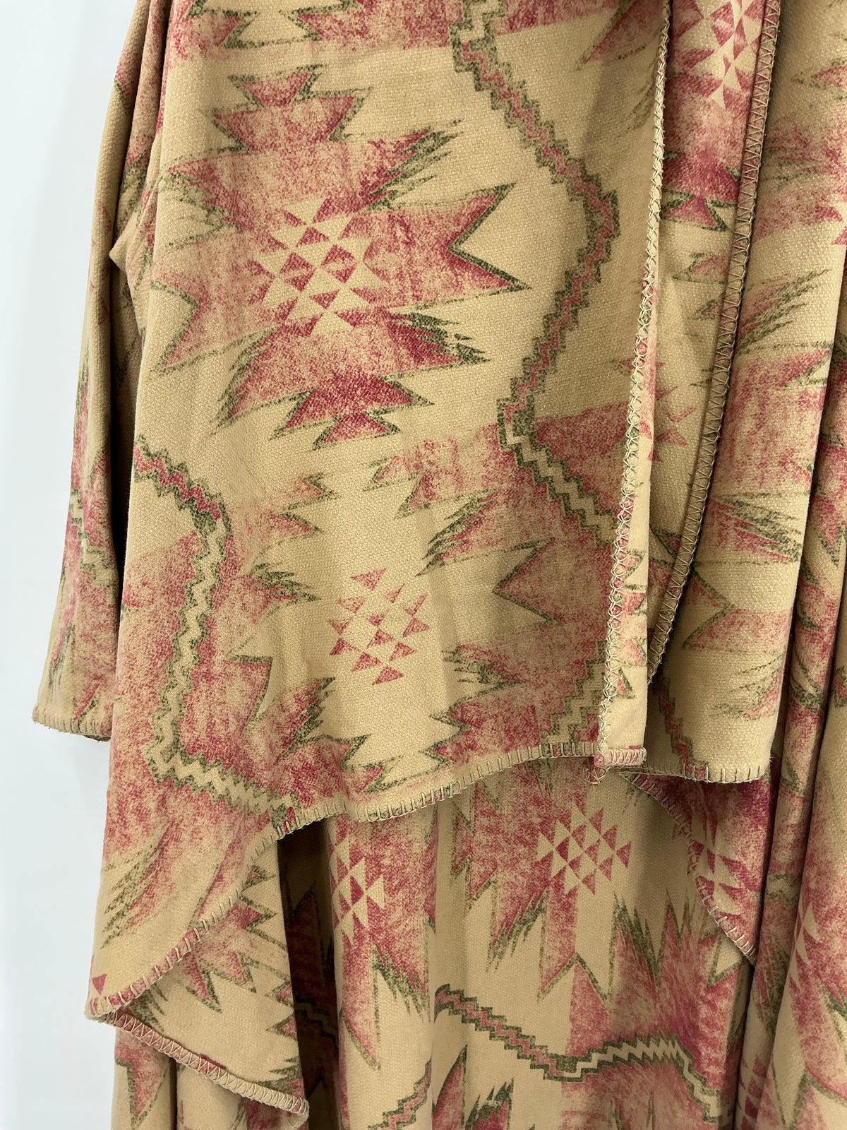 Vintage Ralph Lauren Wool Waterfall Long Cardigan Sweater
