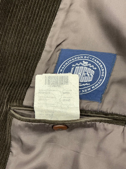 Vintage J. Press Chocolate Brown Brisbane Moss Chapman Group Sack Jacket 44R