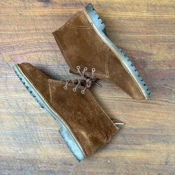 Vintage Ralph Lauren Country (RRL) Brown Suede Booties