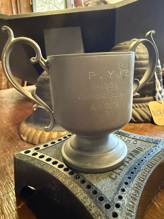 PYC 1935 Pewter Sailing Trophy
