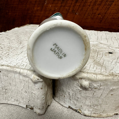 Green Banded Individual Creamer Made in Japan