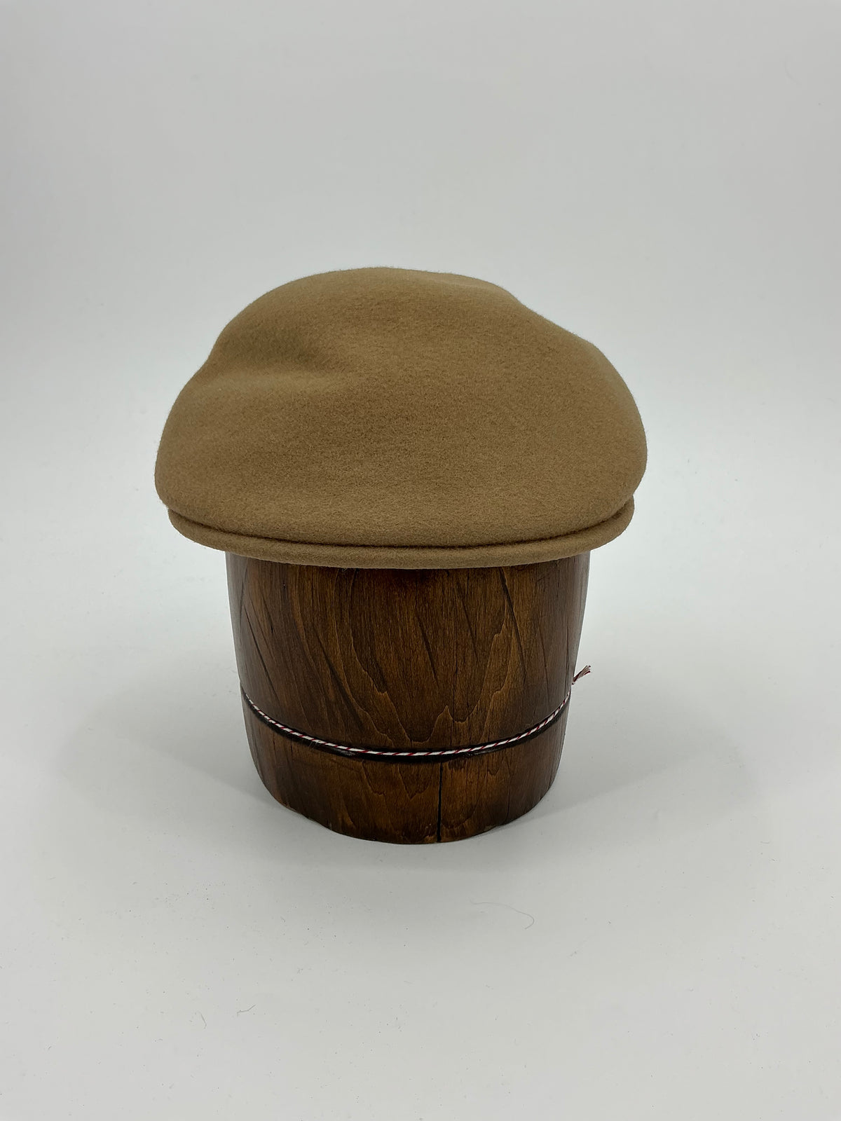 Vintage Stetson Wool Cuffley Cap Tan