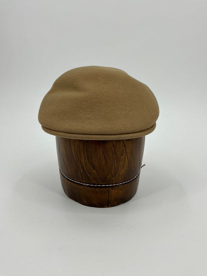 Vintage Stetson Wool Cuffley Cap Tan
