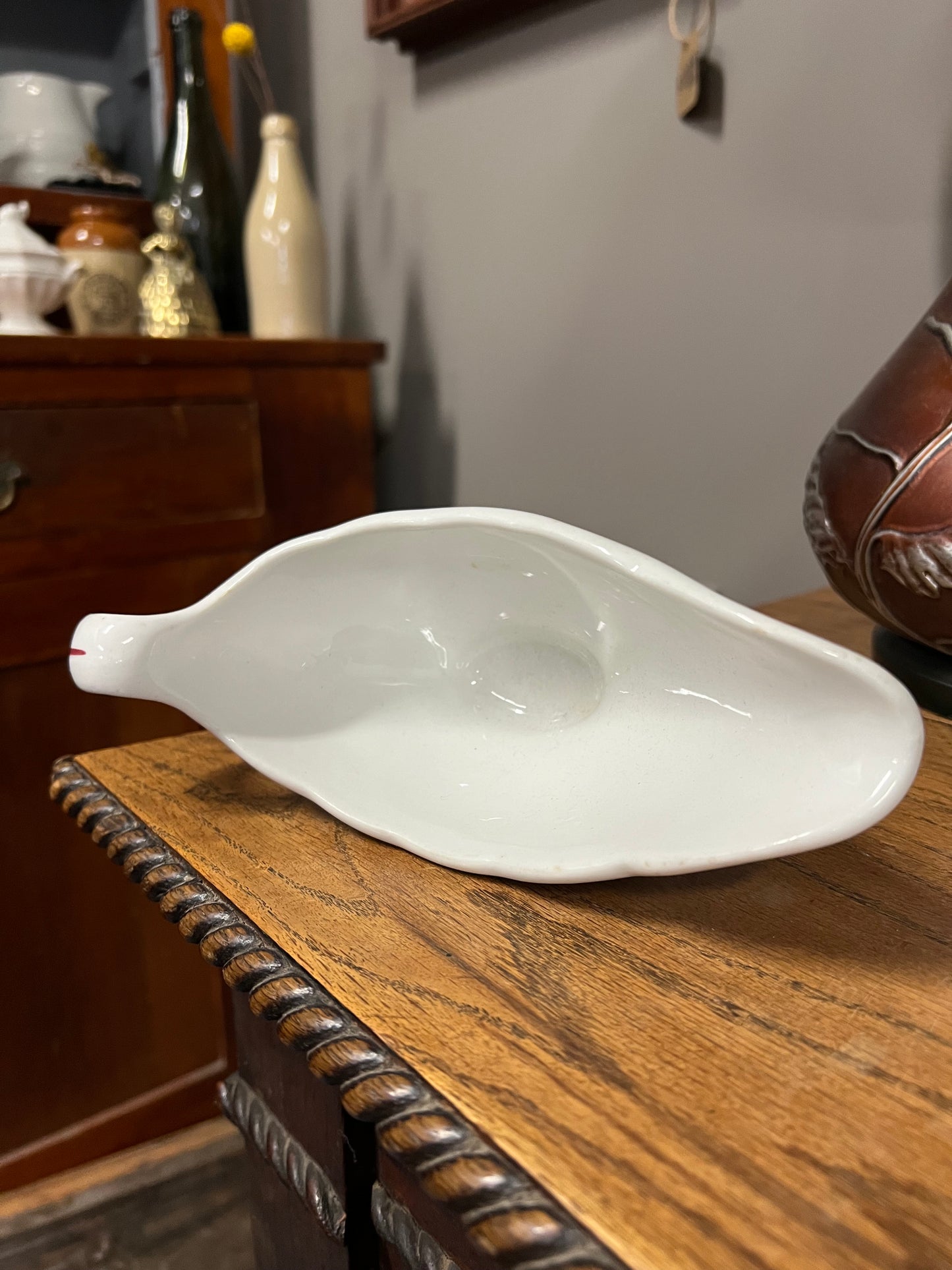 US Army Medical Department Banded Gravy Boat