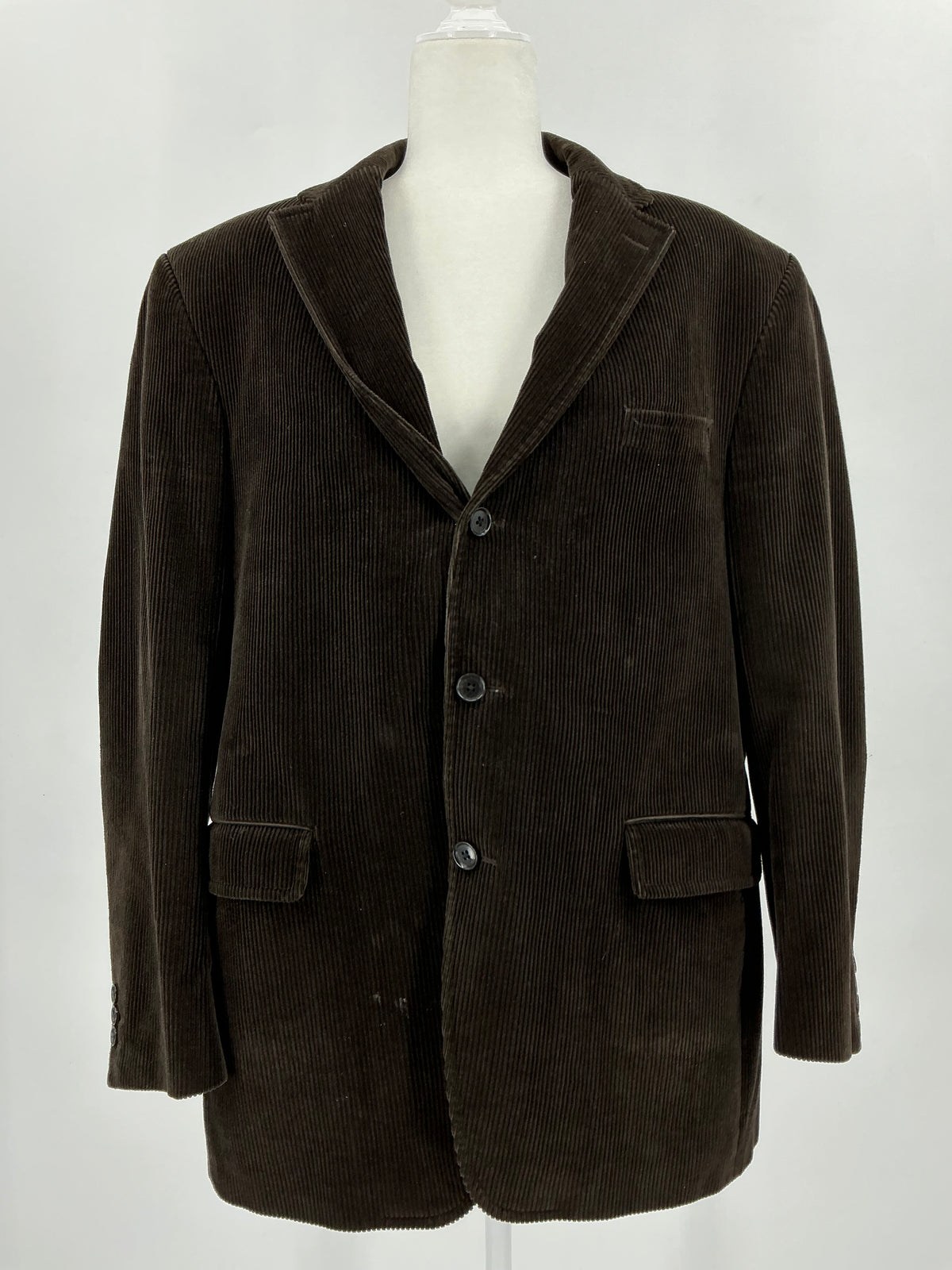 Vintage J. Press Chocolate Brown Brisbane Moss Chapman Group Sack Jacket 44R