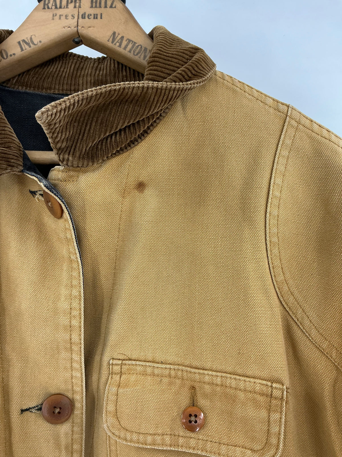 Vintage 90s Polo Country Ralph Lauren Reversible Duck Canvas Chore Barn Jacket
