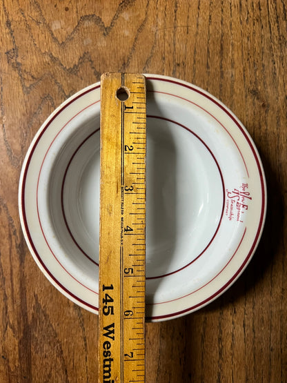 The New England Steamship Company Rim Bowl