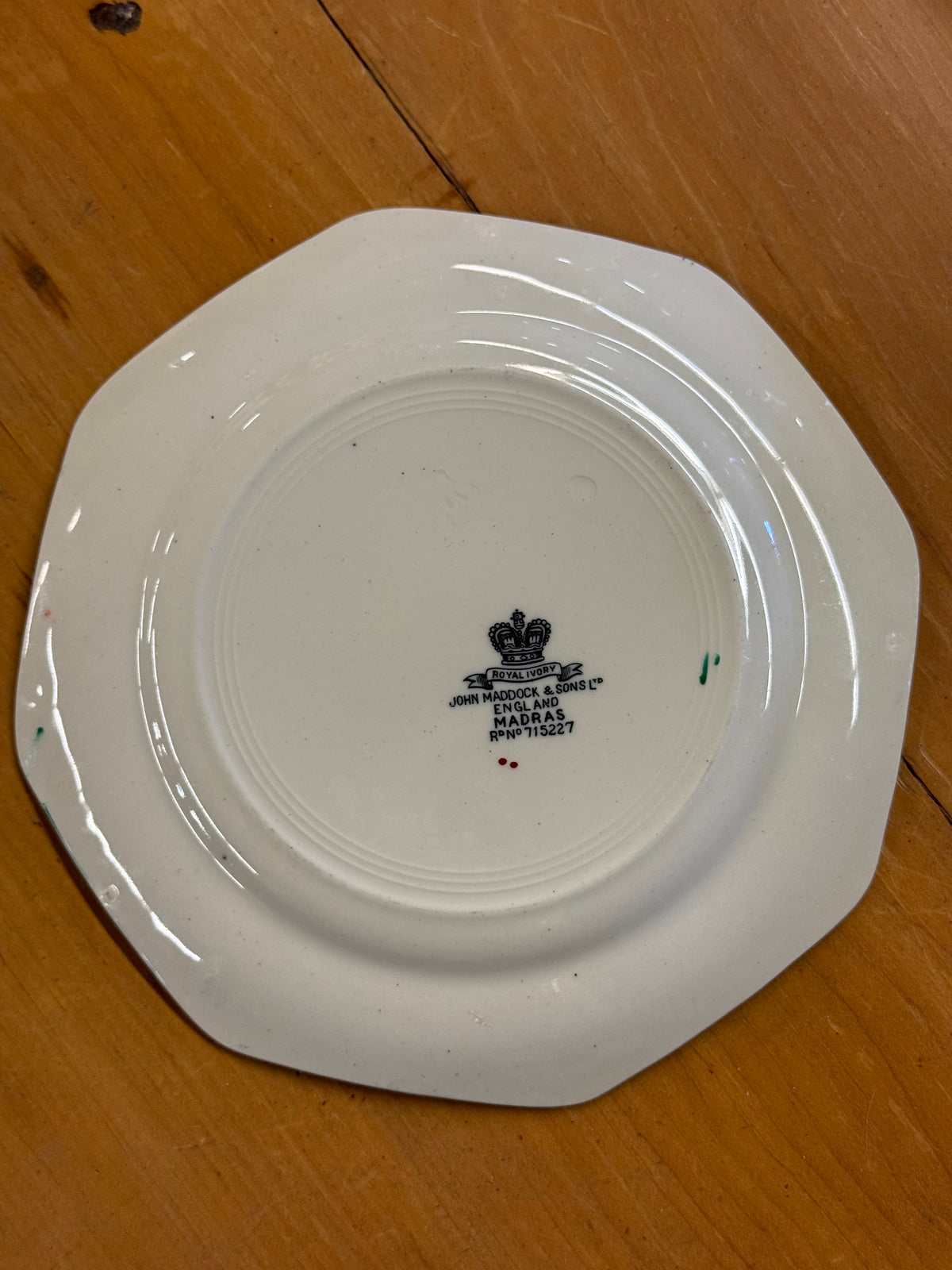 John Maddock & Sons Madras Pattern Dishes