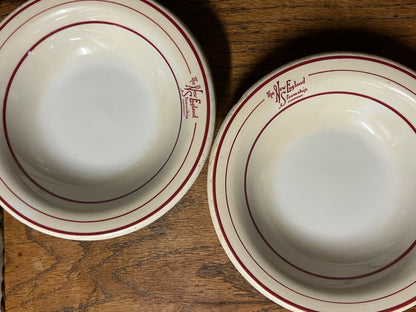 The New England Steamship Company Rim Bowl