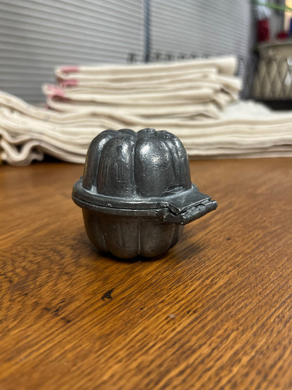 Pewter Ice Cream Mold - Pumpkin